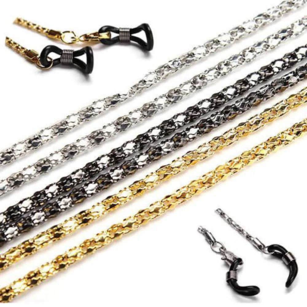 1 шт. металлическая цепочка для очков чтения|neck cord|cord metalsunglasses chain holder |