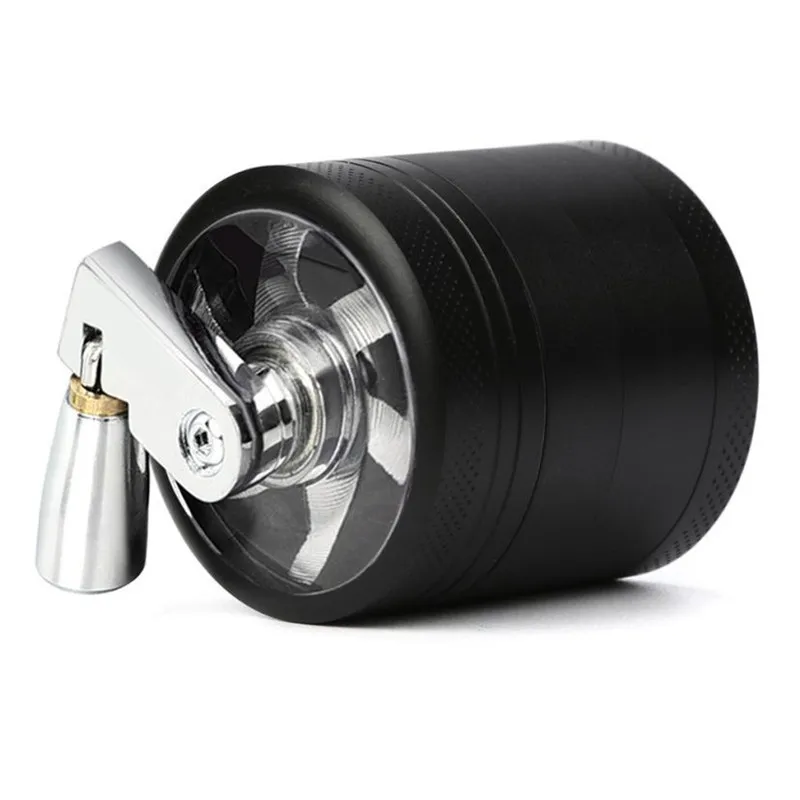 SWSMOK 4 слоя травы Табак Специи измельчитель Дым дробилка ручной завод Muller мельница