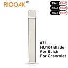 Флип KD полотно дистанционного ключа HU100 #71 для Buick Excelle GT Chevrolet CRUZE Cadillac, Opel, 5 шт.