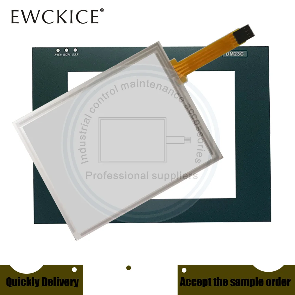 NEW DM23C I.DM23C.001 H.DM23C.001  DM23C HMI PLC Touch screen AND Front label Touch panel AND Frontlabel