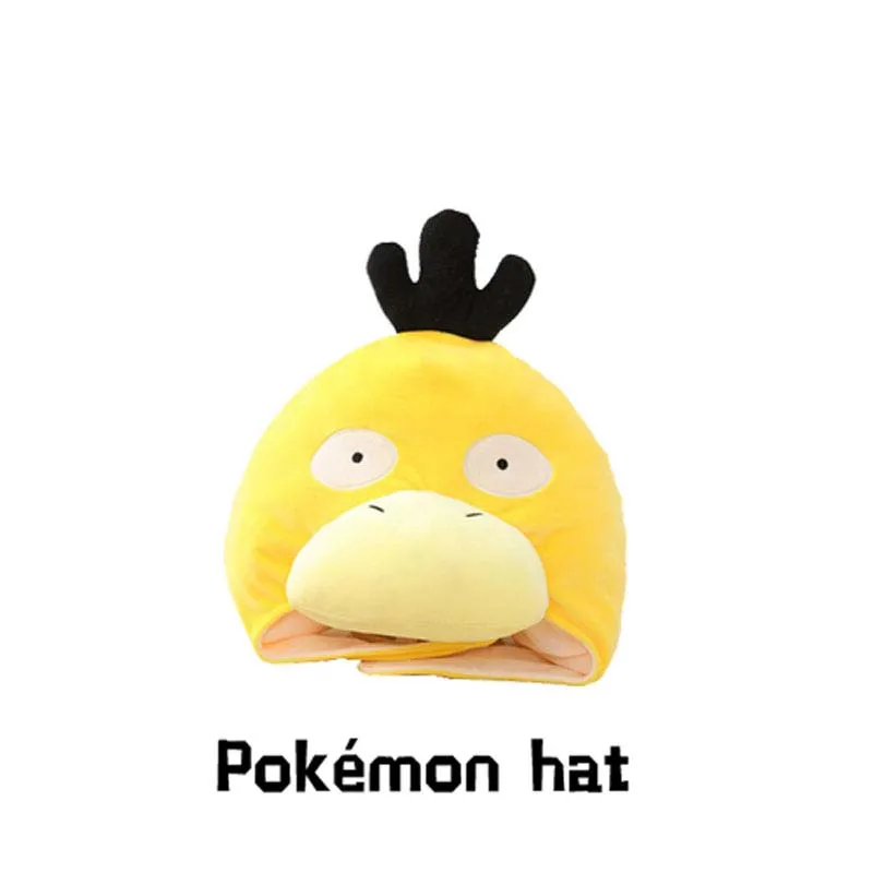 Мягкая игрушка-подушка для детей с изображением желтой утки покемона | Игрушки и