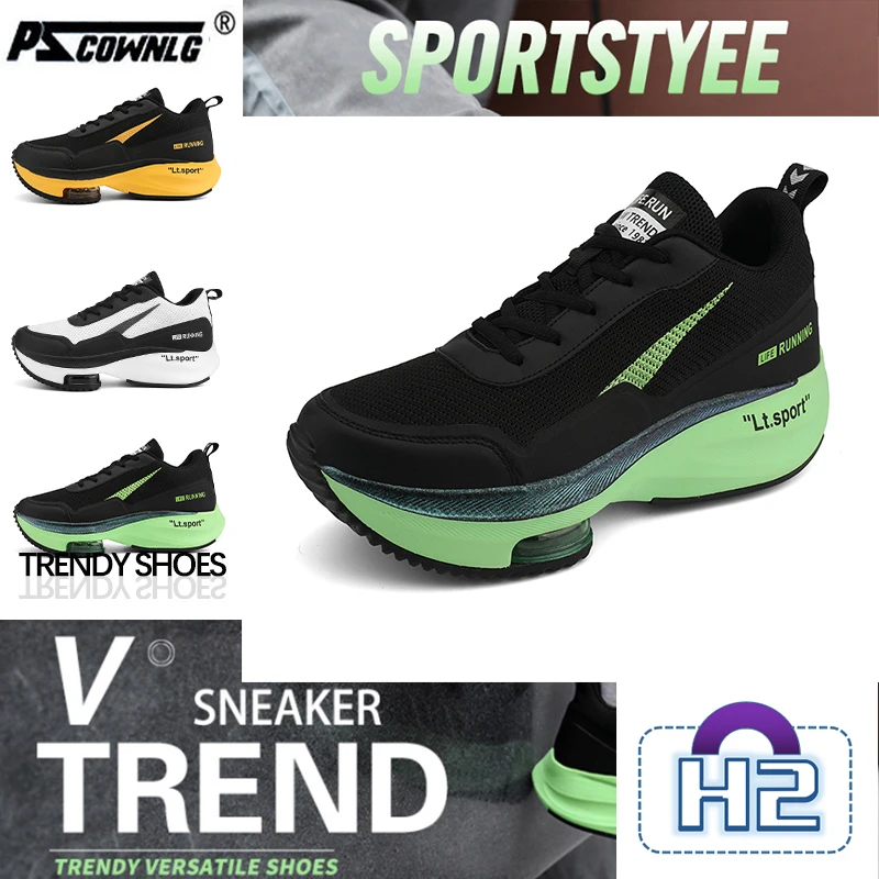 

Кроссовки беговые мужские с воздушной подушкой, весенняя обувь для ходьбы, легкие