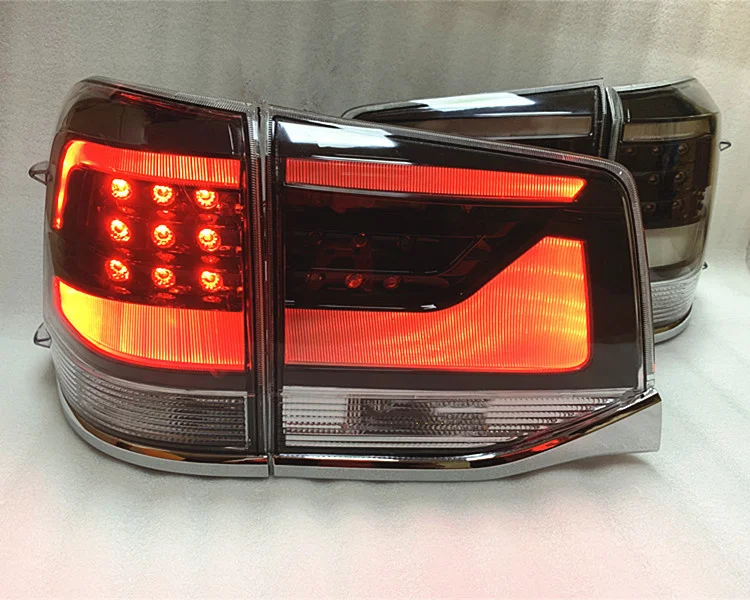 

4 шт., задние светодиодные ламсветильник для Toyota Land Cruiser Lc200 4000 4600 5700 2016-18