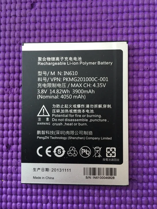 

Аккумулятор ALLCCX IN610 для InFocus IN610 6,3 дюйма хорошего качества