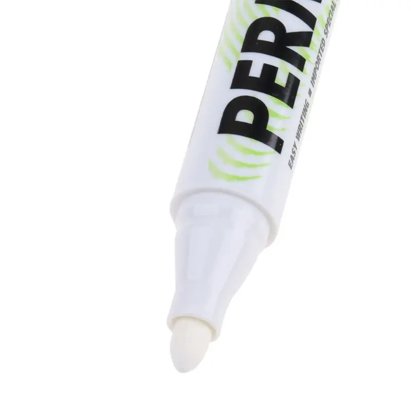 

White Marker Pen Paint Oil Car Tire Marker Pen Waterproof Paint Marker Graffiti Pen X6HB