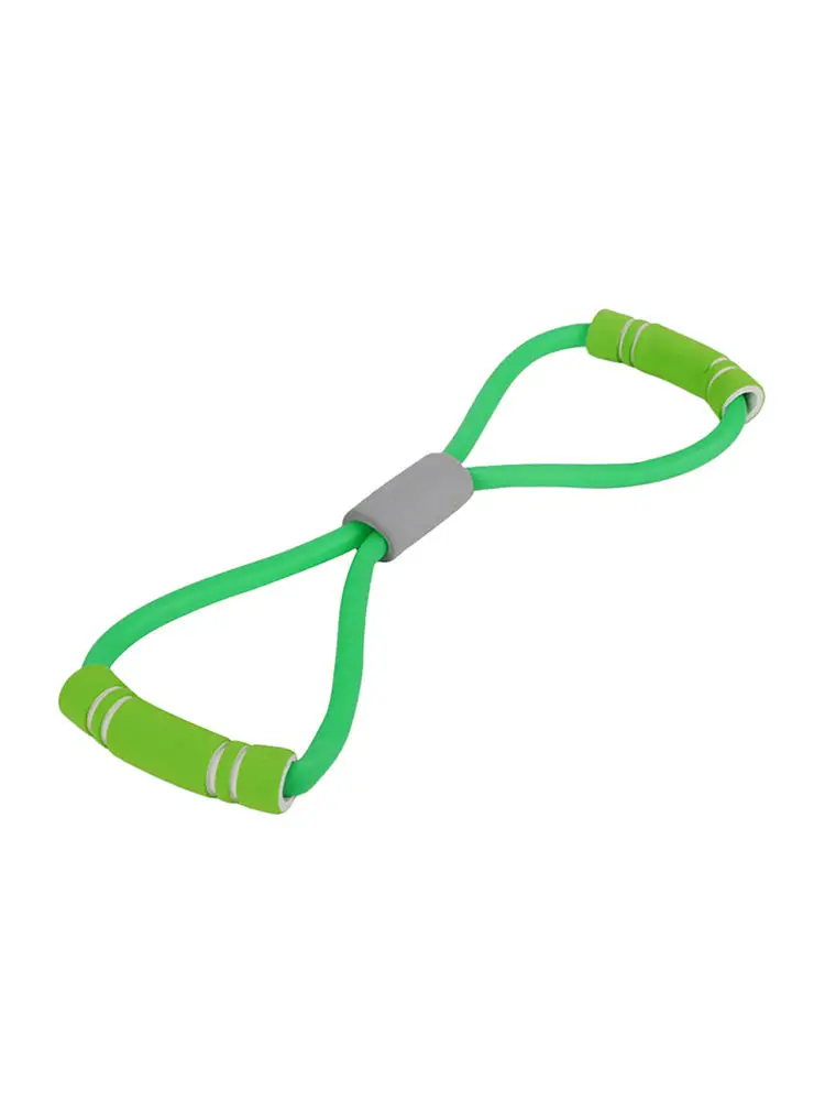 

8-Shape Yoga Pull Rope Tube Pilates Resistance Band Sport Fitness Gym Rally Tool