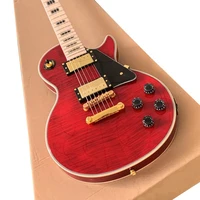 classic electric guitar maple fingerboard mahogany xylophone body front and back double edges free delivery to home