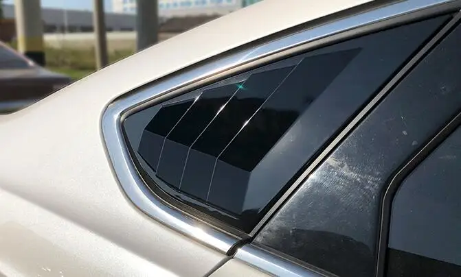 Для FORD Mondeo 2013 2018 Sedan ABS затемнения для задних дверей и окон жалюзи рама оконный