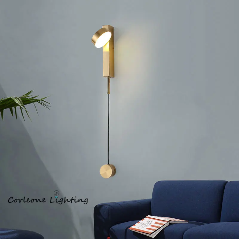 

LED Wall Lamps Rotatable Dim Wall Lights for Home Bedroom Aisle Corridor Wall Sconces LED Decoration Indoor Lighting Fixtures