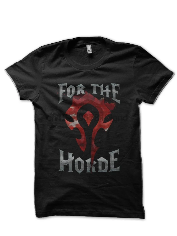 

For The Horde Black T Shirt
