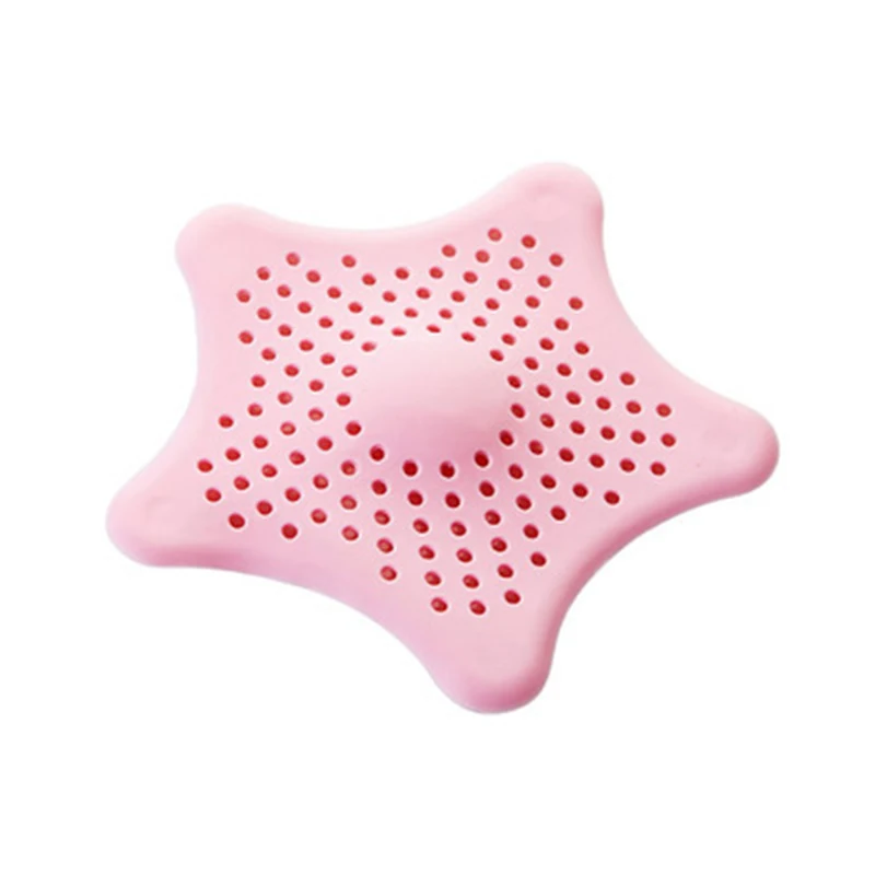 

1 Pcs Anti-blocking Floor Drain Silicone Sucker Sewer Outfall Strainer Sink Filter Hair Bathroom Kitchen Accessories