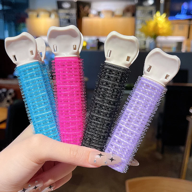 2 шт./компл. коврик для корней волос заколка завивки зажим флисовых шикарная