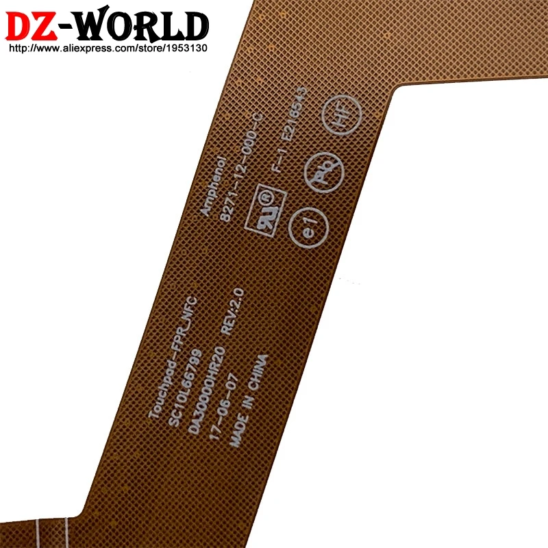 new original fingerprint line touchpad clickpad cable and nfc wire for lenovo thinkpad x1 carbon 5th gen laptop sc10l66799 free global shipping