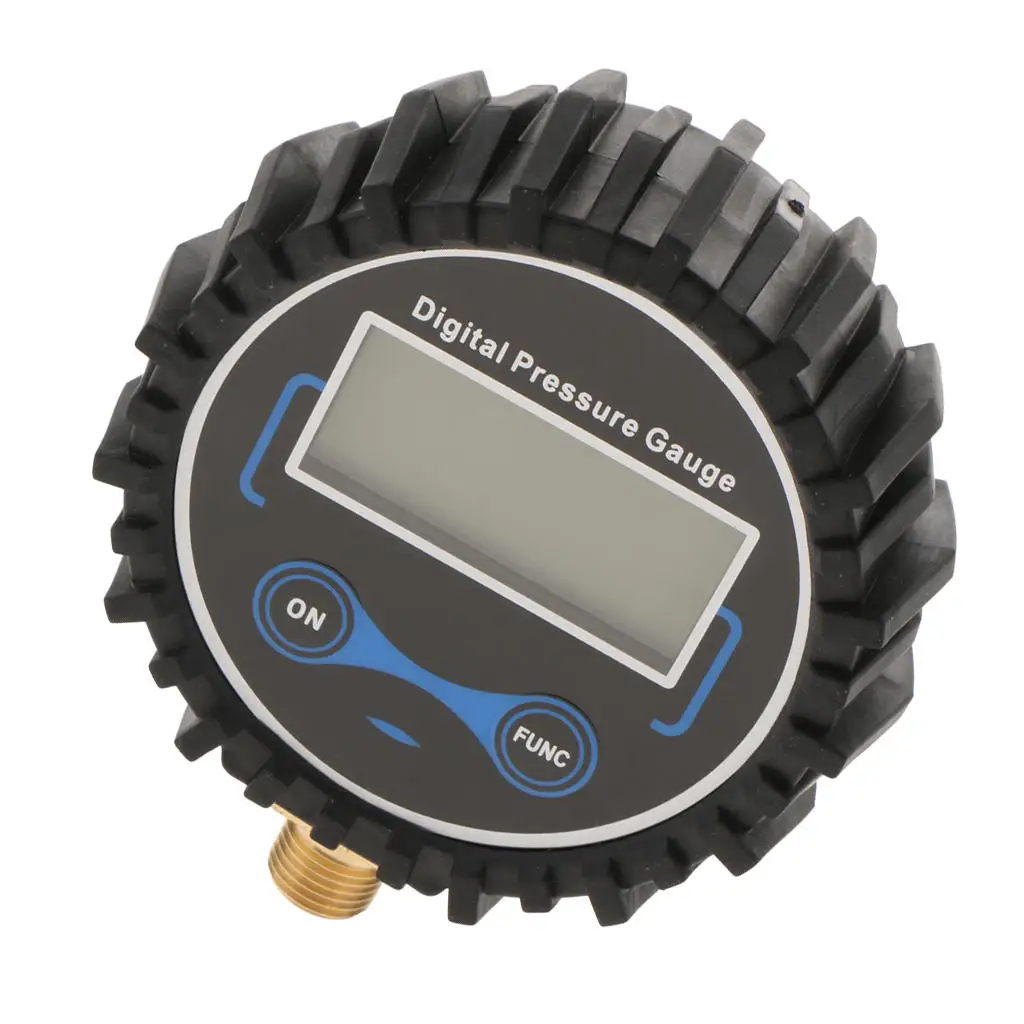 

Digital Tire Inflator Pressure Gauge Rubber Hose Air Compressors- 200PSI
