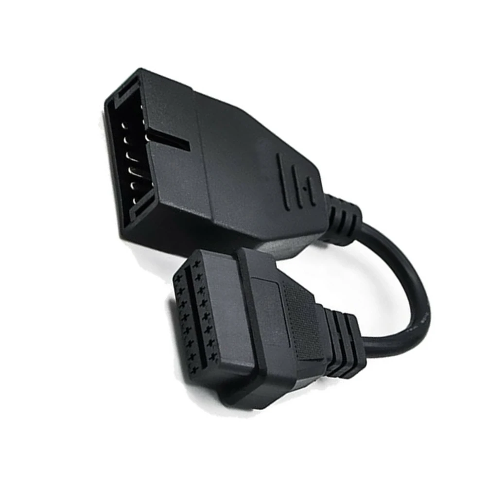 Черные автозапчасти 12 Pin OBD1 в 16 для gam OBD2 адаптер-кабель диагностического сканера |