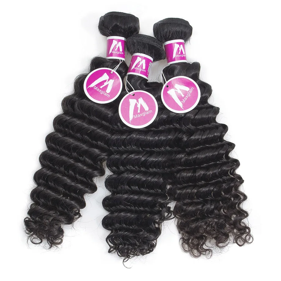 Бразильская модель с закрывающей глубокой волной Короткие натуральные длинные