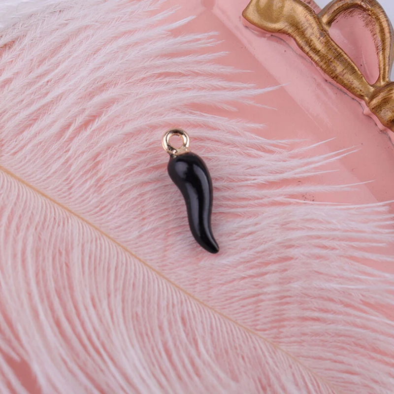 10 шт./упак. 3D перечный соус Стиль из цинкового сплава и металлическими