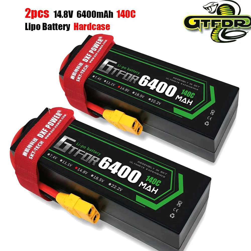 GTFDR 3S 4S Lipo аккумулятор 11 1 В 14 8 в 15 2 6750 мАч 8000 7500 6400 100C 200C 140C 280C 130C 260C для