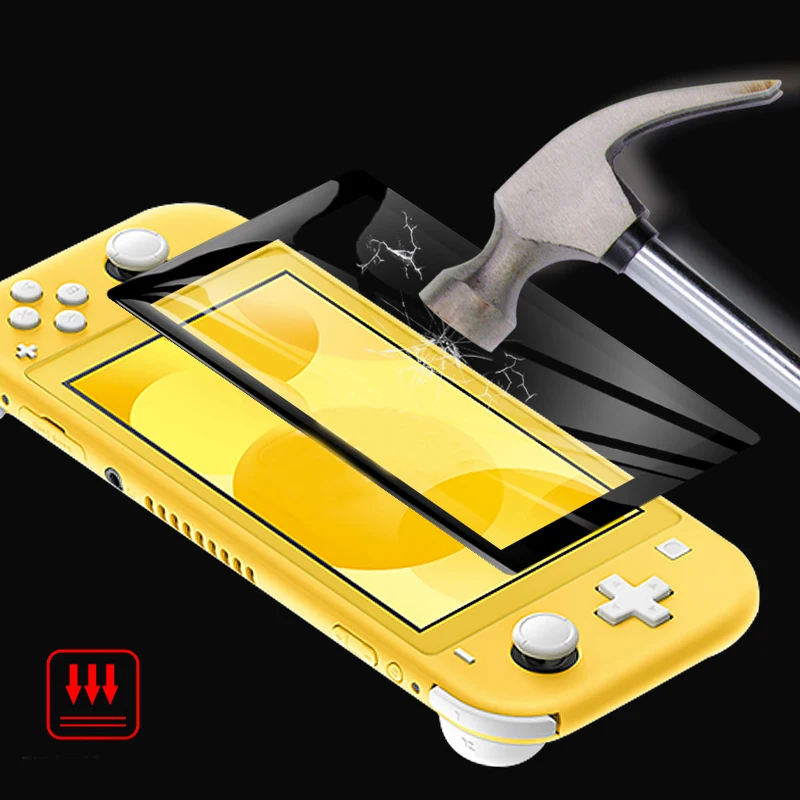 Защитная пленка из закаленного стекла для Nintendo Switch Lite сенсорного экрана
