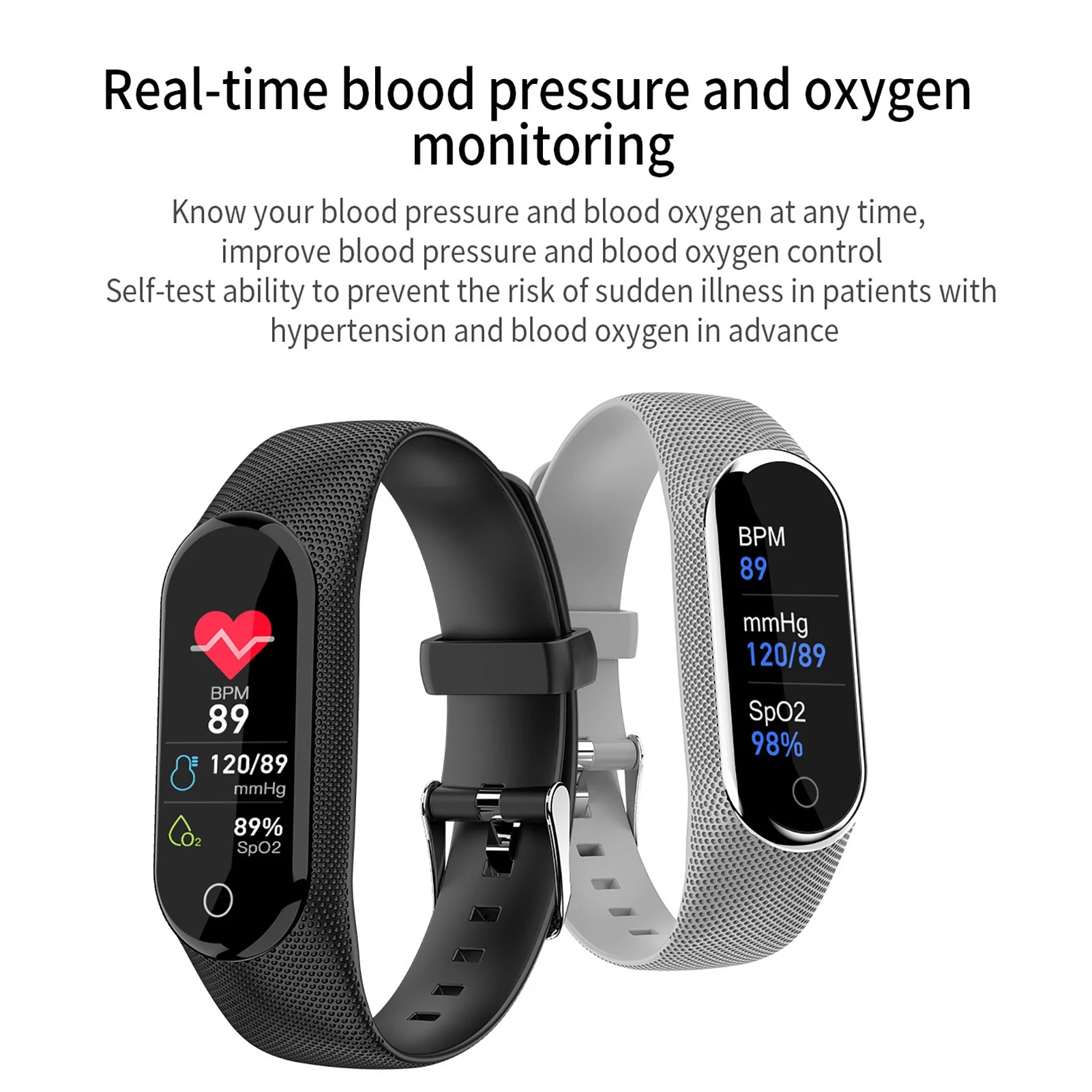 M8 Waterproof Rechargeable Bluetooth 4.2 Fitness Tracker Heart Rate Sleep Monitor Wristbands IP67 Smart Bracelet | Электроника