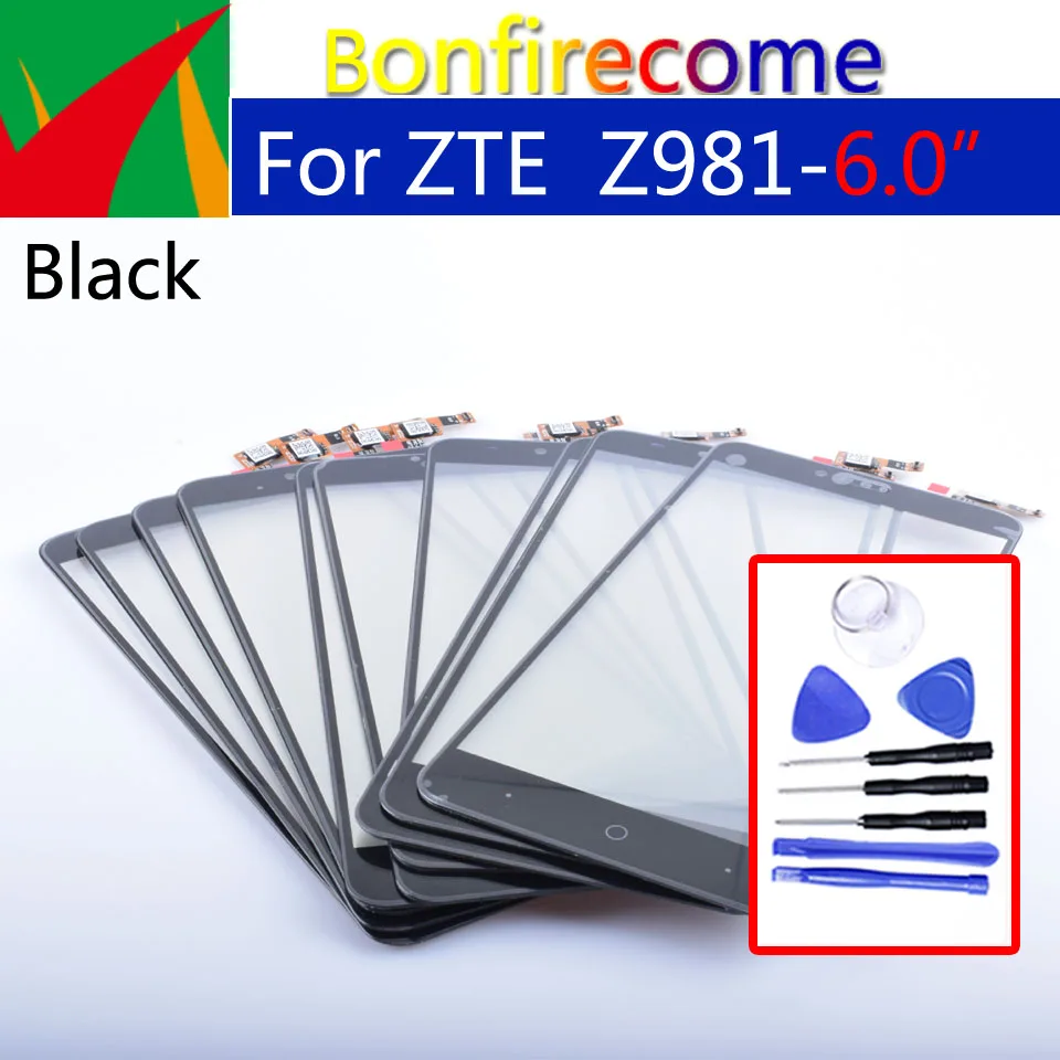 Панель сенсорного экрана для ZTE ZMax Pro Z981 дигитайзер датчик переднее стекло