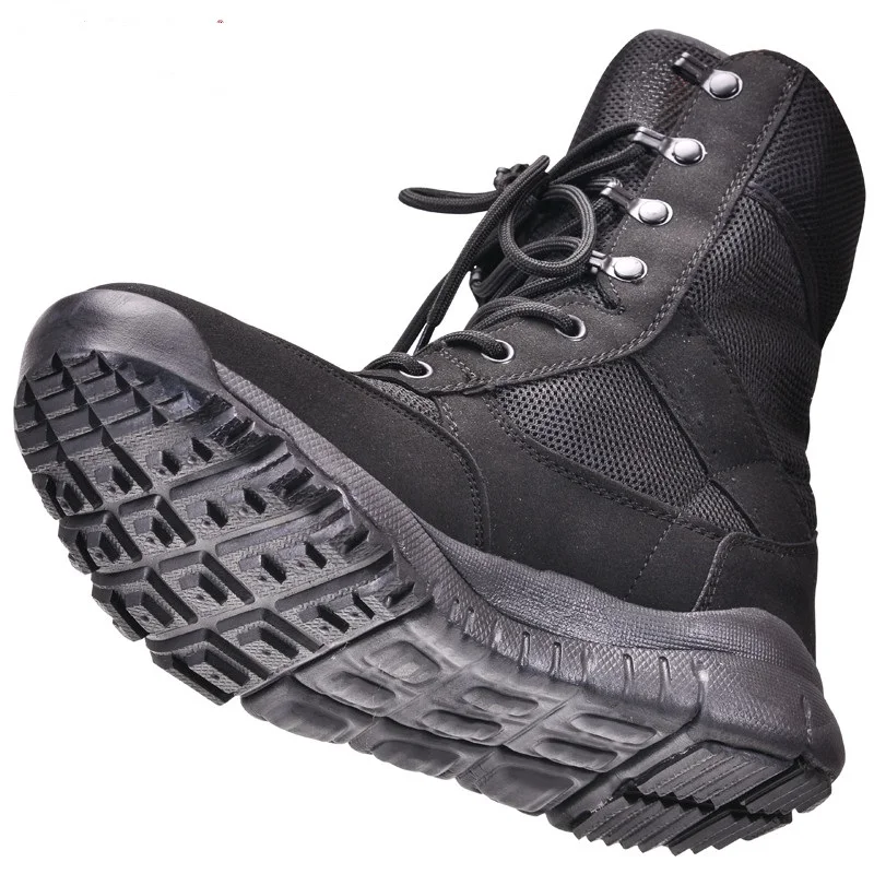

Fire Blue Blade Summer Mesh Breathable 07 Ultra-Light Combat Men's Hight-Top Special Forces Military Tactical Combat Boots