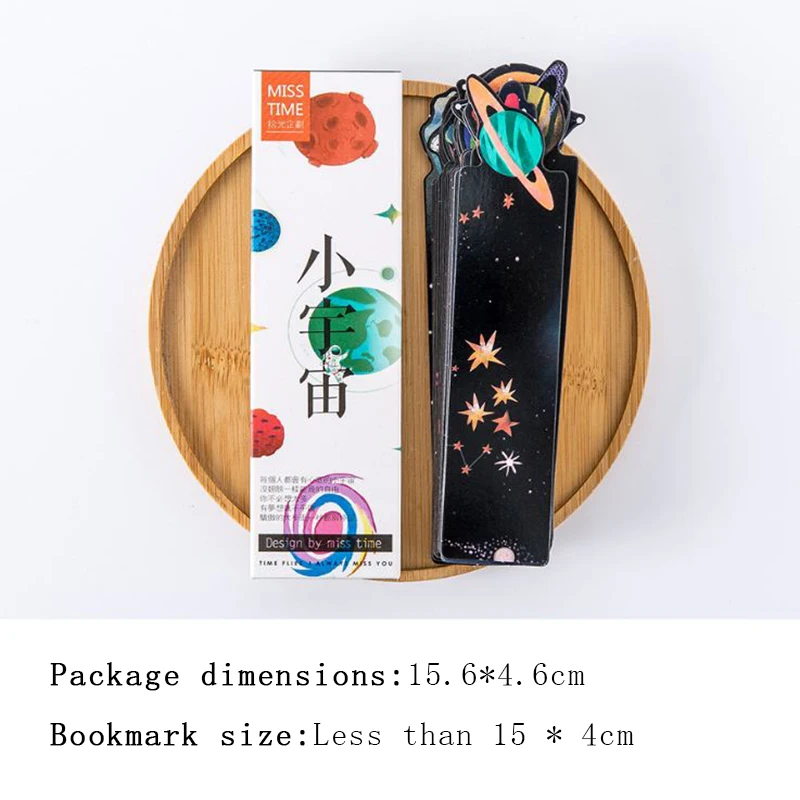 Книжная Закладка с рисунками животных 30 шт./упак. различных планетарных марок