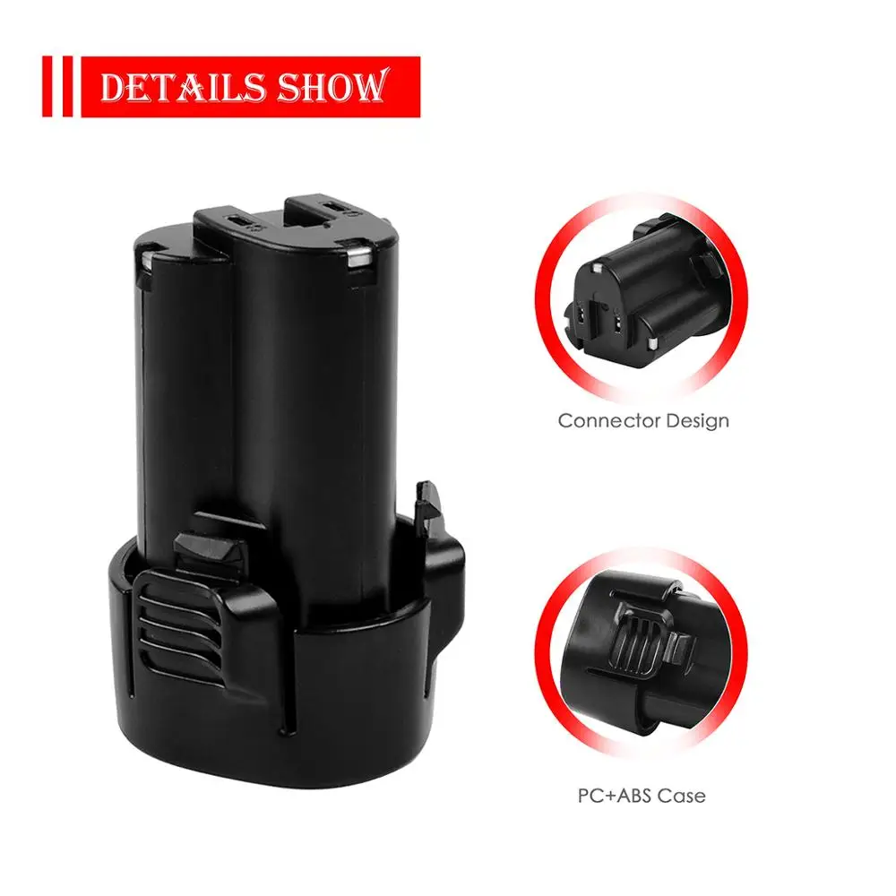 Литий-ионный аккумулятор bonacell для Makita BL1013 BL1014 BL 3000 10 8 LCT203W 1013-6 1014-4 194550-9 DF030D 194551 мА ·
