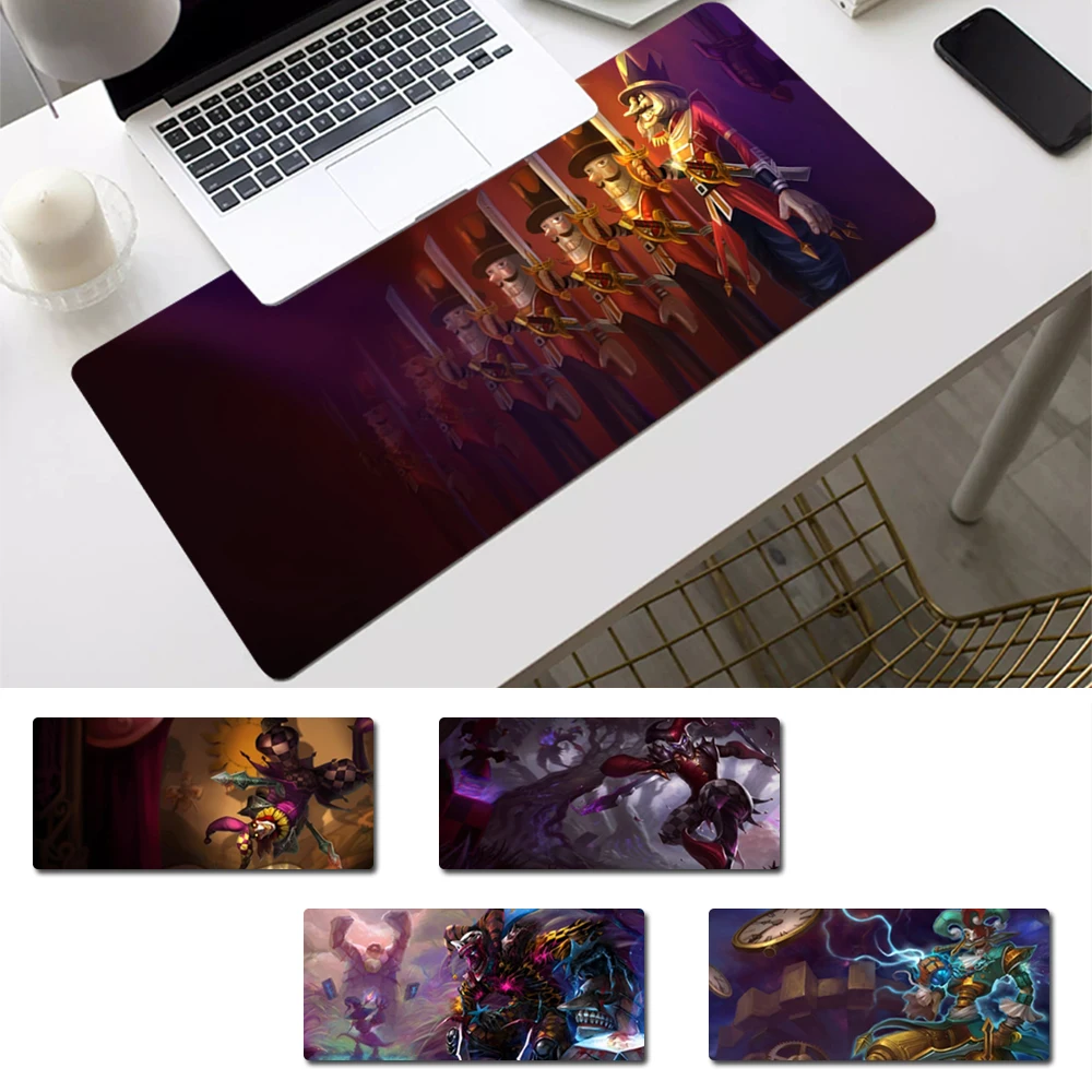 

Brand League of Legends Shaco Mouse Pad Gamer Keyboard Maus Pad Desk Mouse Mat Game Accessories For Overwatch