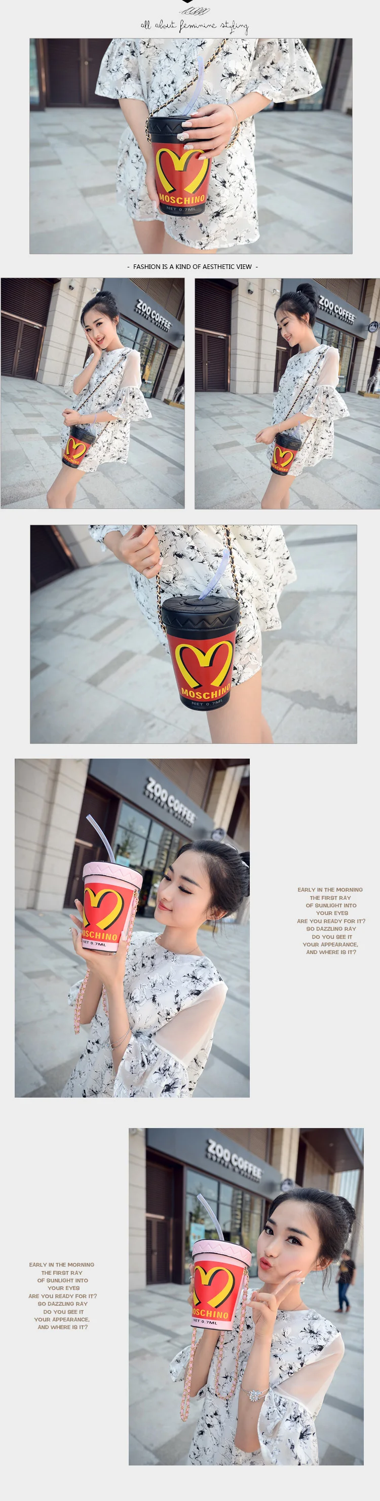 Женская сумка, новинка, mcdonald's, сумка на цепочке, свежая индивидуальность, мобильный телефон, кошелек, сумка через плечо, роскошный дизайн