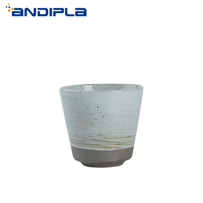 230 мл японский стиль чайная чашка керамическая чаша винтажная кунг-фу посуда для