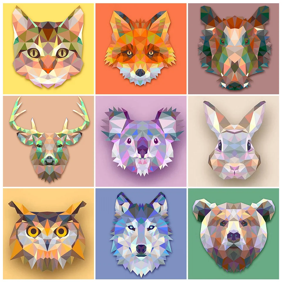 

Животные, рукоделие, узоры в стиле "сделай сам" Олень Вышивка крестом, наборы для вышивания полный Алмазная вышивка простой европейский крес...