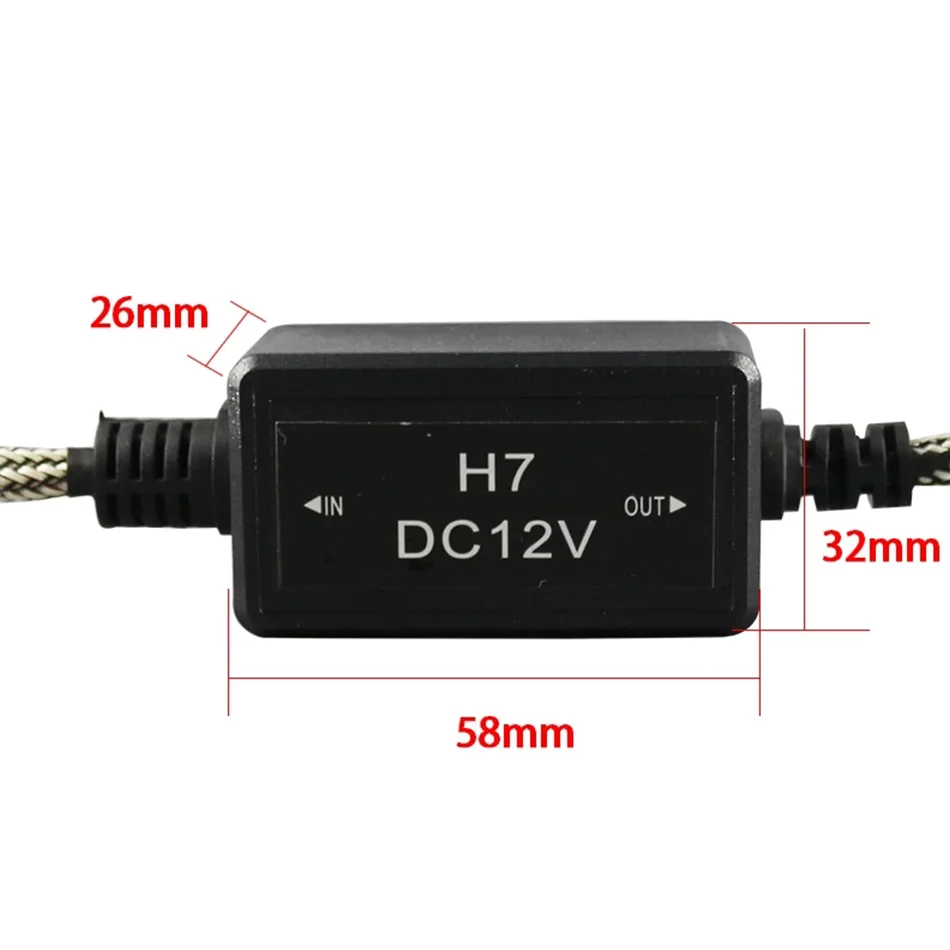 H11 H4 HB3 H1HB4 H7 LED Headlight Decoder CANBUS EMC Canceller Capacitor Anti-flicker Error Free Resistor Auto Accessories | Автомобили и