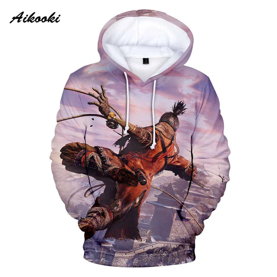 

Trendy Popular Game Hero SEKIRO Shadows Die Twice Mens Hoodie 3D SEKIRO Shadows Die Twice Hoodies Men Women Hooded Sweatshirts