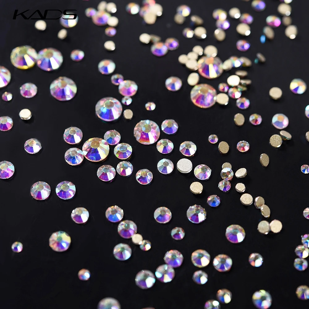 Украшения для дизайна ногтей KADS аксессуары маникюра большого размера 3D Стразы