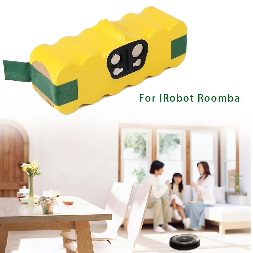Сменный аккумулятор для пылесоса iRobot Roomba батарея 8000 мА/ч 14 4 В 500 600 700 780 870