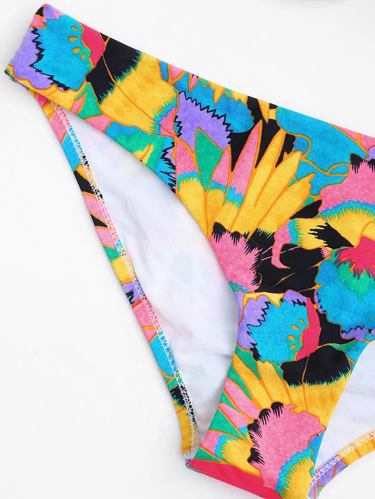 

Swimsuit Printed Sexy Push up Bikini 2 Piece Set Women