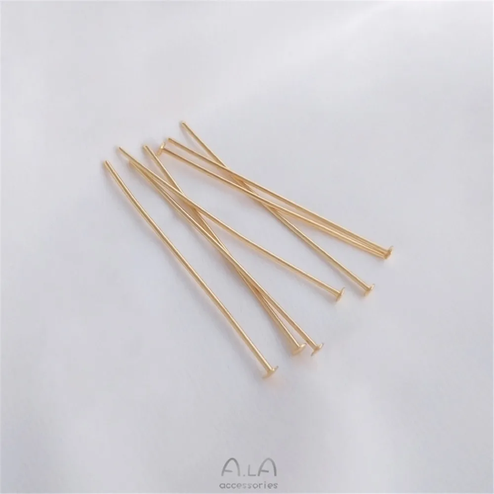 

14 K package gold protective arc T needle hand beads DIY bracelet necklace