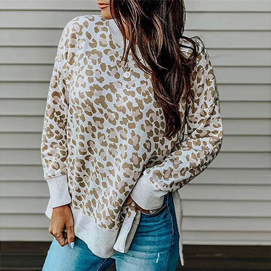 Женский осенний и зимний свитер повседневный теплый Свободный вязаный джемпер с