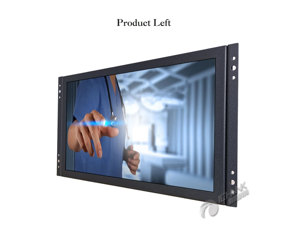 ZK116TC-253/11," 12" дюймов 1920x1080p широкоформатный HDMI USB VGA встроенный открытая рамка резистивный сенсорный ЖК-экран монитор