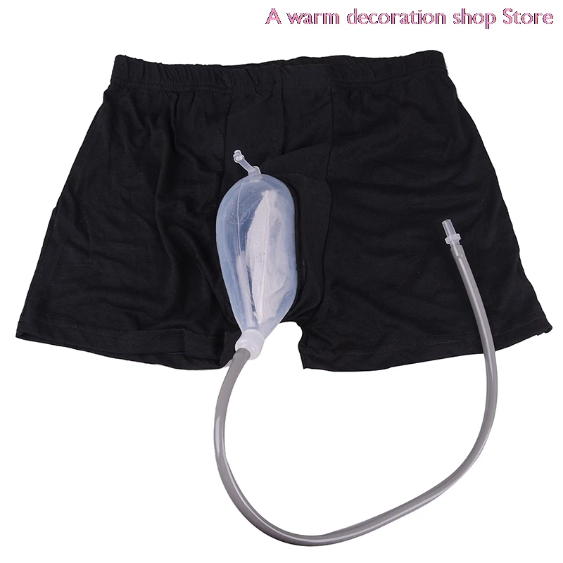 Моча сумка Многоразовые мужской мочеприемник мешок силиконовая воронка для мочи