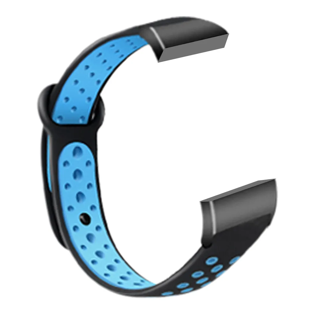 Спортивный силиконовый ремешок с черным разъемом для смарт-часов Huawei 3/3PRO