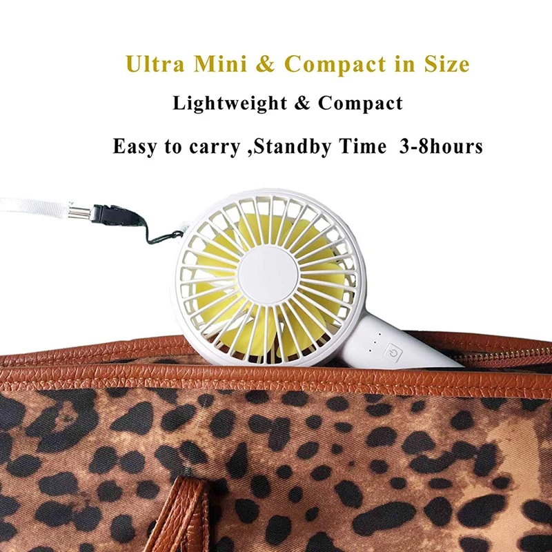 Портативный мини-вентилятор USB зарядка Персональный вентилятор с