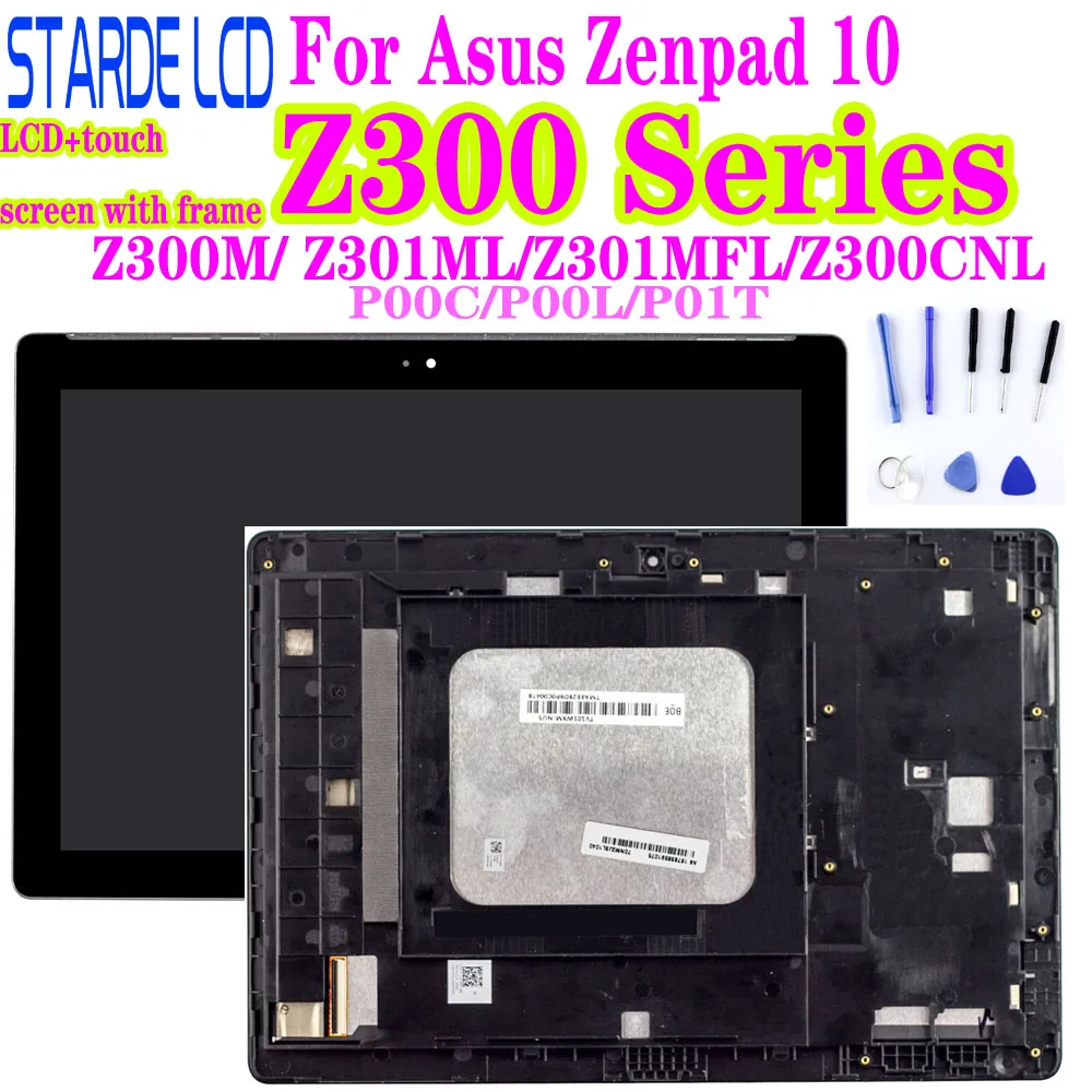 ЖК дисплей AAA Z300M P00C Z300C Z301MFL ML P00L Z300CNL P01T для Asus Zenpad 10 сенсорный экран в сборе с