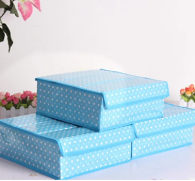 3 Pcs box Складной ящик для хранения грязной одежды для сбора чехол из нетканого материала на молнии влагостойкие игрушки стеганая коробка для хранения - Цвет: 3 Pcs box