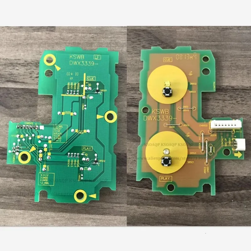 2 шт. Play Cue печатная плата PCB-DWX 3339 DWX3339 для Pioneer CDJ 2000 Nexus желтая версия | Электроника