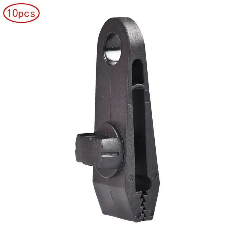 

Wonderful! 10pcs Outdoor Camping Tools Clamp Awning Accessory Car Boat Cover Tent Tie Down Emergency Tarp Clips 1-2 Person Tent