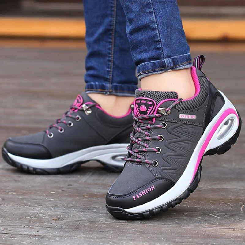 Женские кроссовки с воздушной подушкой уличная удобная повседневная обувь