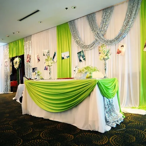 20 метров высококачественный декоративный светильник жемчужный ледяной Шелковый