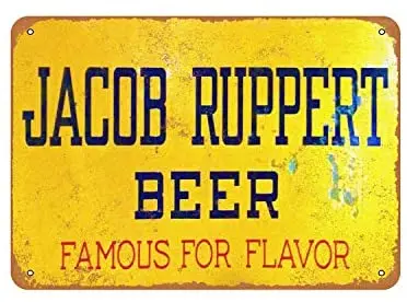 

Rustic Jacob Ruppert Beer Vintage Look Metal Sign